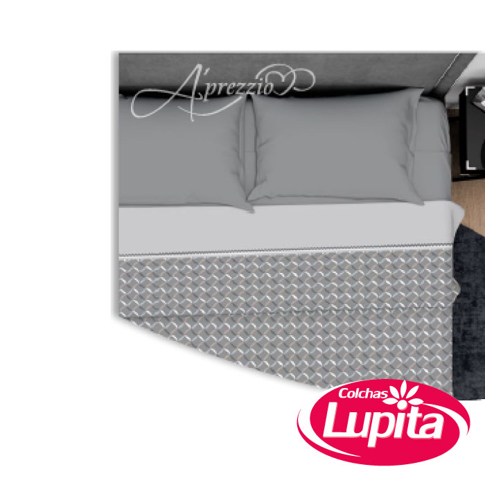 SABANAS ESPUMA TITANIO KING SIZE (Aprezzio)
